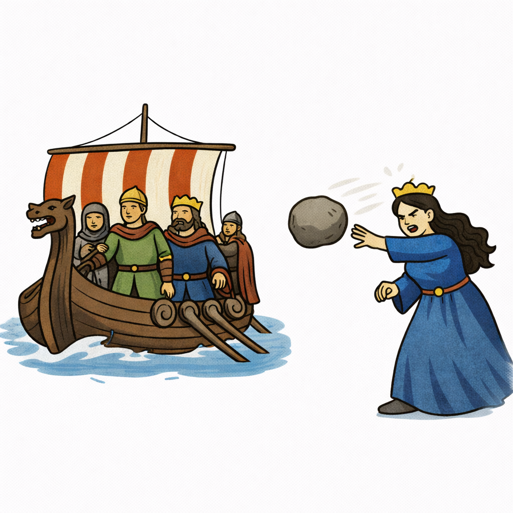 Sigfried und Kriemhild - Die Fahrt nach Island